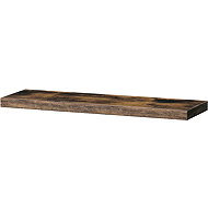 Wall shelf 80 cm, MDF, decor old wood, packed in protective foil - Shelf