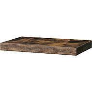 Wall shelf 40 cm, MDF, decor old wood, packed in protective foil - Shelf