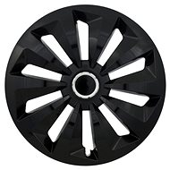 Jestic Wheel Covers 15" Fox Ring Black 4 pcs set of 4 - Wheel Covers