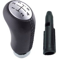 PROTEC Shift lever head Dacia Sandero 1 2000-2012 5ST Synthetic leather - Gear Stick