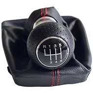PROTEC Shift lever with cuff of the Audi A4 B6 2000-2004 6st black - Gear Stick