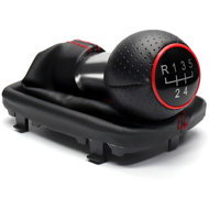 PROTEC Shift lever with cuff of the Audi A4 B7 2004-2009 5st red - Gear Stick