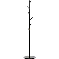 Wooden rack, solid bamboo, black + gold - Coat Hanger