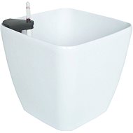 G21 Flower Cube Maxi White 45cm - Flower Pot