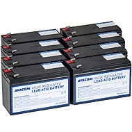 Avacom RBC12 - battery replacement kit 8x batteries - UPS Batteries