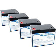 Avacom RBC13 - Battery Restoration Kit (4 batteries) - UPS Batteries