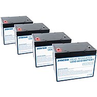 Avacom RBC14 - Battery Replacement Kit 4pcs - UPS Batteries