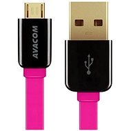 AVACOM MIC-40P micro USB 40cm ružová - Dátový kábel