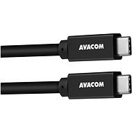 AVACOM USB-C 100cm, 60W E-Mark, black - Data Cable