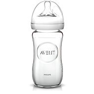 Philips AVENT dojčenská fľaša Natural, 240 ml - sklenená - Detská fľaša na pitie