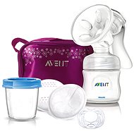 Philips AVENT manuálna odsávačka materského mlieka Natural + darčeková taška - -