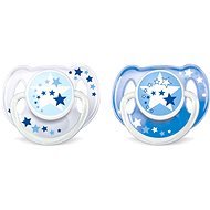 Philips AVENT Pacifier NIGHT 6 - 18 Months, Blue - Dummy