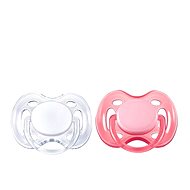 Philips AVENT SENSITIVE Pacifier 0 - 6 months, white and pink - Baby Pacifier