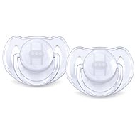 Philips AVENT TRANSPARENT 6-18 m. Clear 2 pieces - Pacifier