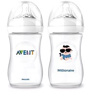 Philips AVENT baby bottle Natural, 2x260ml - Millionaire - Bottle