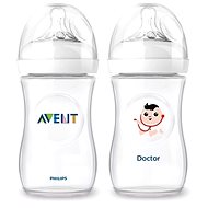 Philips AVENT baby bottle Natural, 2x260ml - Doctor - Children's Water Bottle