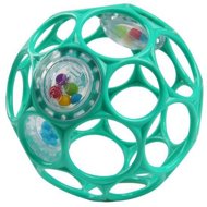 Oball Rattle 10 cm dark turquoise - Baby Rattle