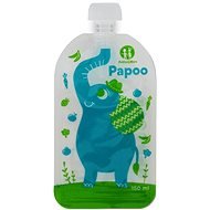 Papoo Petite és Mars zseb élelmiszer tároló  - 6 x 150 ml - Újratölthető bébiételtartó