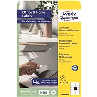 Avery Zweckform L4744REV-10 removable self-adhesive labels - Labels