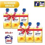 LENOR Summer Breeze 6 × 1.8 l (360 washes) - Fabric Softener