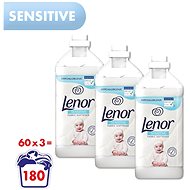 LENOR Sensitive 3 × 1.8l (180 washes) - Fabric Softener
