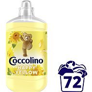 COCCOLINO Happy Yellow 1,8 l (72 mosás) - Öblítő