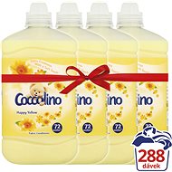 COCCOLINO Happy Yellow 4 × 1.8 L (288 Washes) - Fabric Softener