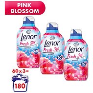 Lenor Fresh Air Effect Pink Blossom 3×840ml (180 washes) - Fabric Softener