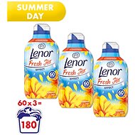 Lenor Fresh Air Effect Summer Day 3×840ml (180 washes) - Fabric Softener