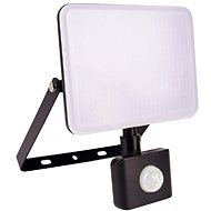 AVIDE Frameless LED spotlight with motion sensor black, 30 W 2760 lm, daytime - LED Reflector