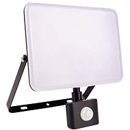 AVIDE Frameless LED spotlight with motion sensor black, 50 W 4750 lm, daytime - LED Reflector