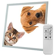 Ortus Dimmable LED panel with cat and dog motif, 60 × 60 cm CCT - LED Panel