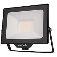 AVIDE Premium ultra-thin LED spotlight black 30 W 3000 lm, daytime, with sensor preparation - LED Reflector