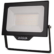AVIDE Premium ultra-thin LED spotlight black 50 W 5000 lm, daylight, with sensor preparation - LED Reflector