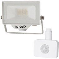 AVIDE Premium ultra-thin LED spotlight white 10 W 1000 lm, daytime, with motion sensor - LED Reflector