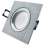 Avide Design ceiling spot light, recessed, aluminium, incl. socket GU10, square - Spot Lighting