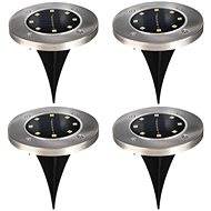 Entac 4 pcs Solar Garden Light LED In-ground - Garden Lighting