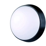 AVIDE Titania-R, premium LED outdoor lighting, wet operation, IP54 14 W, 1400 lm, daytime, black - Ceiling Light