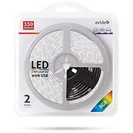 Avide Set waterproof LED strip with driver and USB connector 2m - LED Light Strip