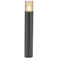 Garden column Athen 1×E27 50cm black - Garden Lighting