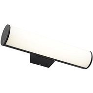 Horizontal LED Outdoor Wall Light Marseille Black Daylight 8W - Wall Lamp