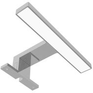 AVIDE Bathroom LED light above mirror 18 cm, 3,5 W, 200 lm, daylight, chrome - Wall Lamp