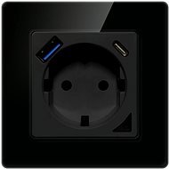 AVATTO N-WOT10-EU - WiFi, USB, fekete - Okos konnektor