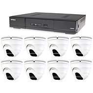 AVTECH Camera set - 1× DVR DGD1009AV, 8× 5MPX Dome camera DGC5205TSE, 4× power supply - Camera System