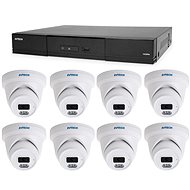 AVTECH Camera set - 1× NVR AVH2109AX, 8× 5MPX IP Dome camera DGM5206SVAT, 8× UTP cable - Camera System