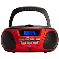 AIWA Boombox Rádio CD/MP3, USB, BT - BBTU-300RD - Rádio