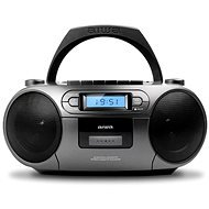 AIWA Boombox Rádiomagnetofón, CD, USB, Bluetooth - BBTC-550MG - Rádio