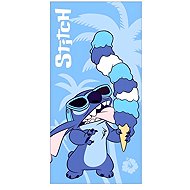 Aymax Lilo and Stitch ice cream 70 × 140 cm, microfiber - Bath Towel