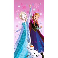 Aymax Frozen - Anna, Olaf, Elza 70 × 140 cm, microfiber - Bath Towel