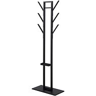 ACTONA Standing coat rack VINSON, height 165 cm, black - Coat Hanger